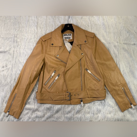 Walter Baker Jackets & Blazers - Walter Baker Tan and Black Jacket